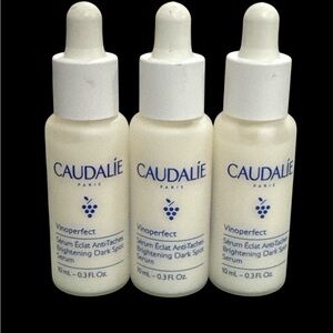Caudalie Vinoperfect Brightening Dark Spot Serumx3=30ml bottle $82msrp & freebie